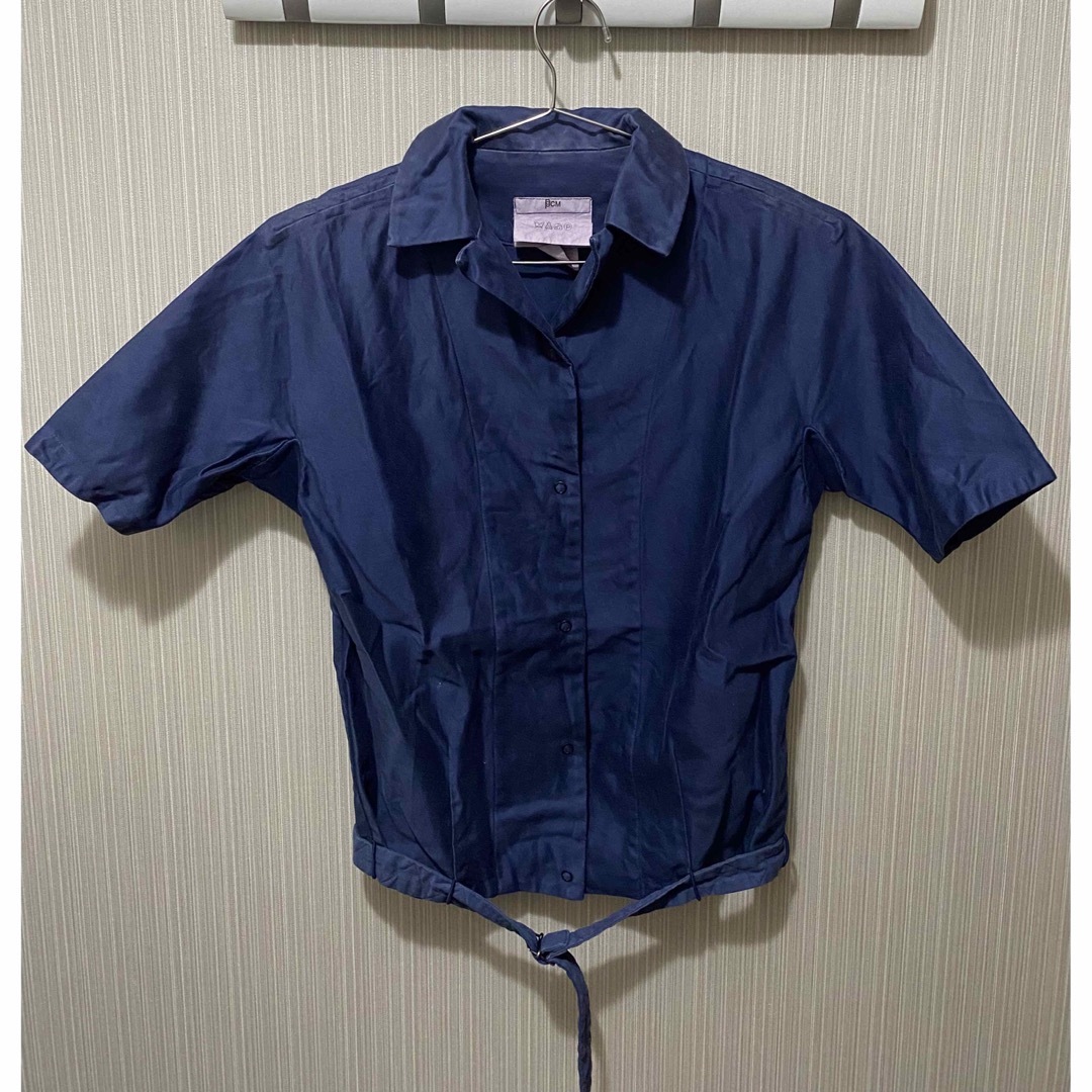 kolor(カラー)のPPCM (ピーピーシーエム) Kolor 前身ブランド ベルト付きワークシャツ メンズのトップス(シャツ)の商品写真