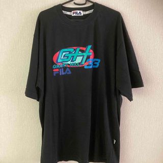 フィラ(FILA)のフィラ FILA ビッグロゴ ビッグシルエット古着 tシャツ　XL(Tシャツ/カットソー(半袖/袖なし))