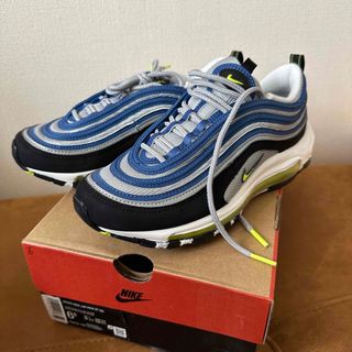 ナイキ(NIKE)の未使用Nike AIR MAX 97 OG ブルー　23.5(スニーカー)