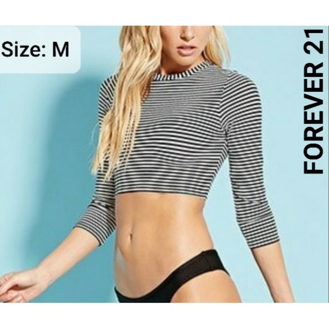 FOREVER 21(フォーエバートゥエンティーワン)のFOREVER21  ラッシュガード レディースの水着/浴衣(水着)の商品写真