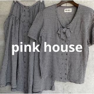 ピンクハウス セットアップ/コーデ(レディース)(ブラック/黒色系)の