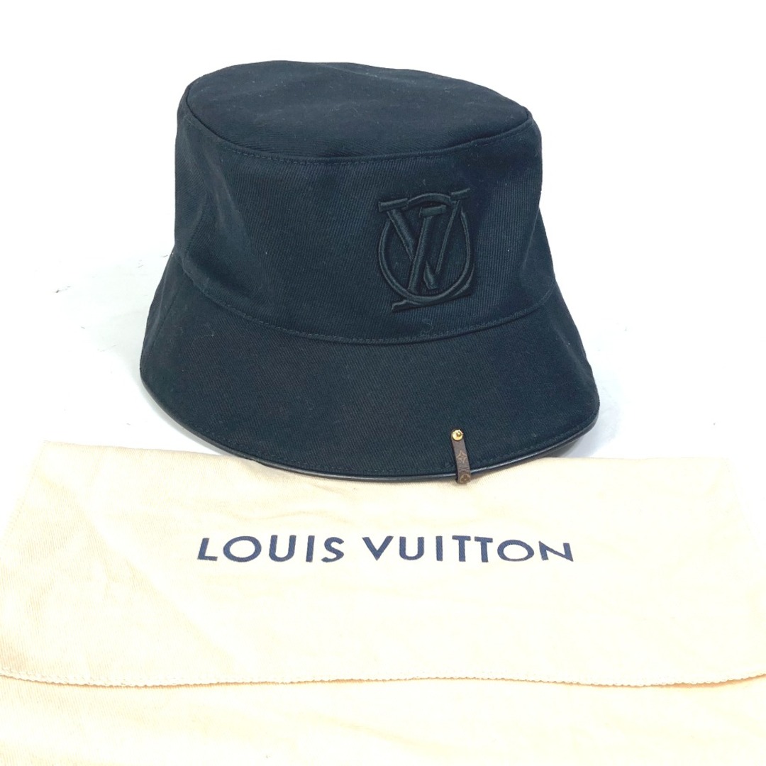 ルイヴィトン LOUIS VUITTON バケットハット・LV シティー M7054M ハット帽 帽子 バケットハット ボブハット ハット コットン  ノワール ブラック 未使用
