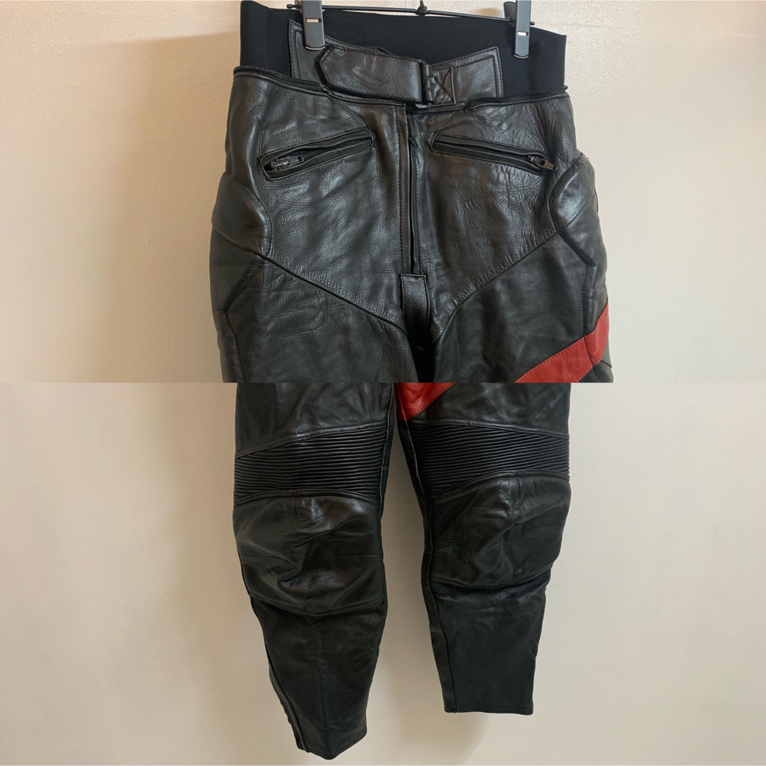 FRANK THOMAS VINTAGE バイカーレザーパンツ ブラック 40