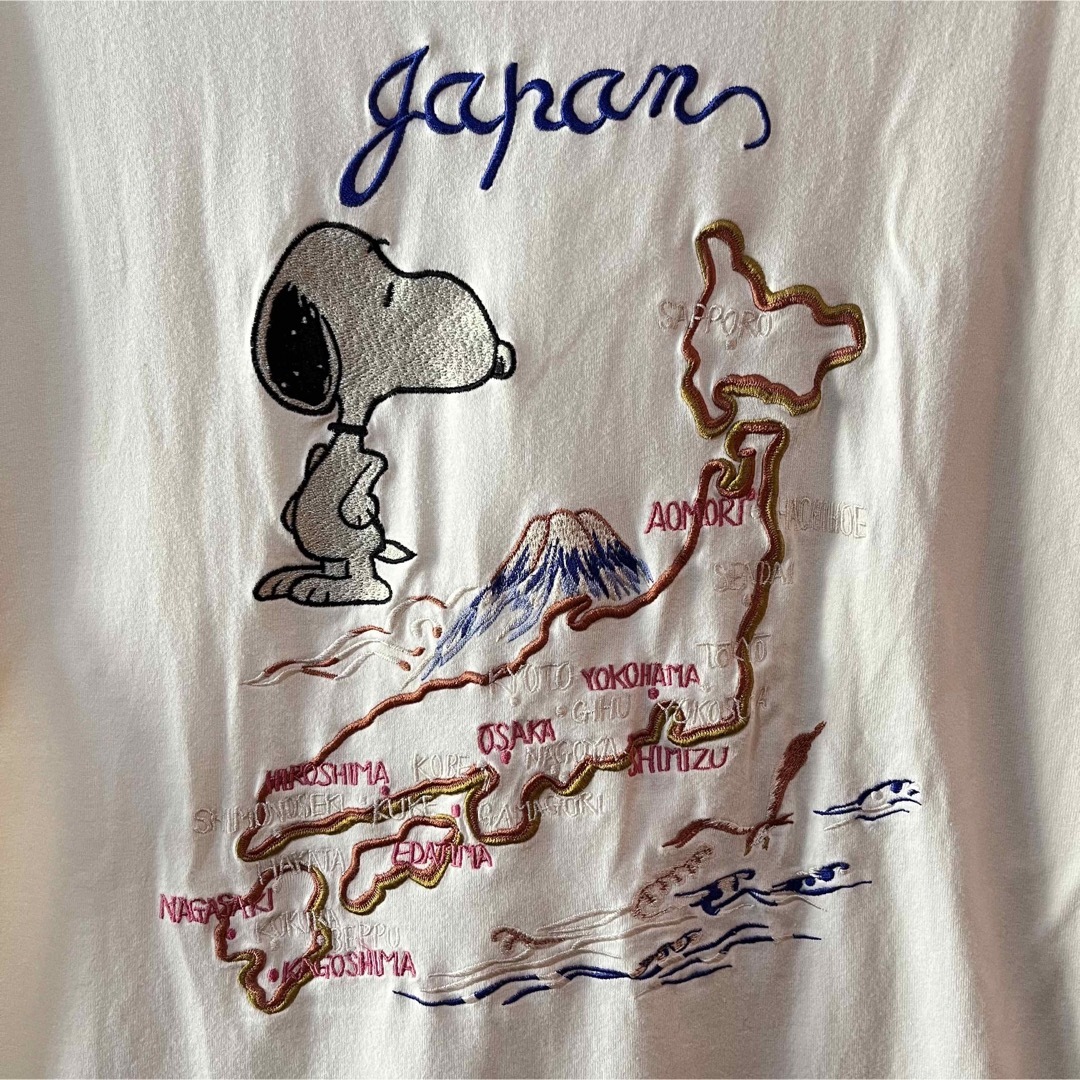 東洋エンタープライズ(トウヨウエンタープライズ)の東洋エンタープライズ スヌーピー 刺繍 Tシャツ SNOOPY メンズのトップス(Tシャツ/カットソー(半袖/袖なし))の商品写真