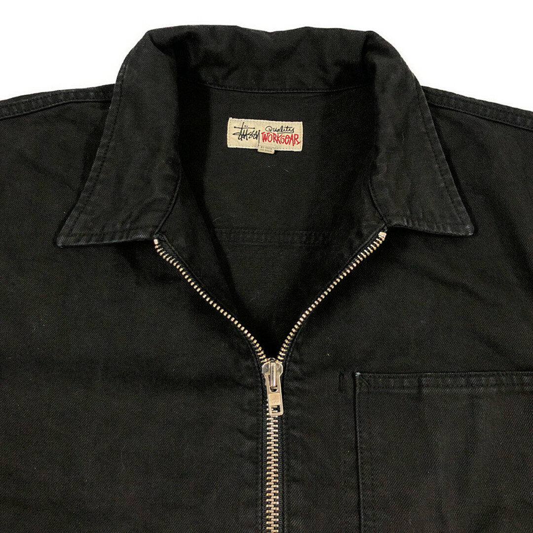 STUSSY ステューシー Denim Zip Work Jacket デニムジップ ワーク ...