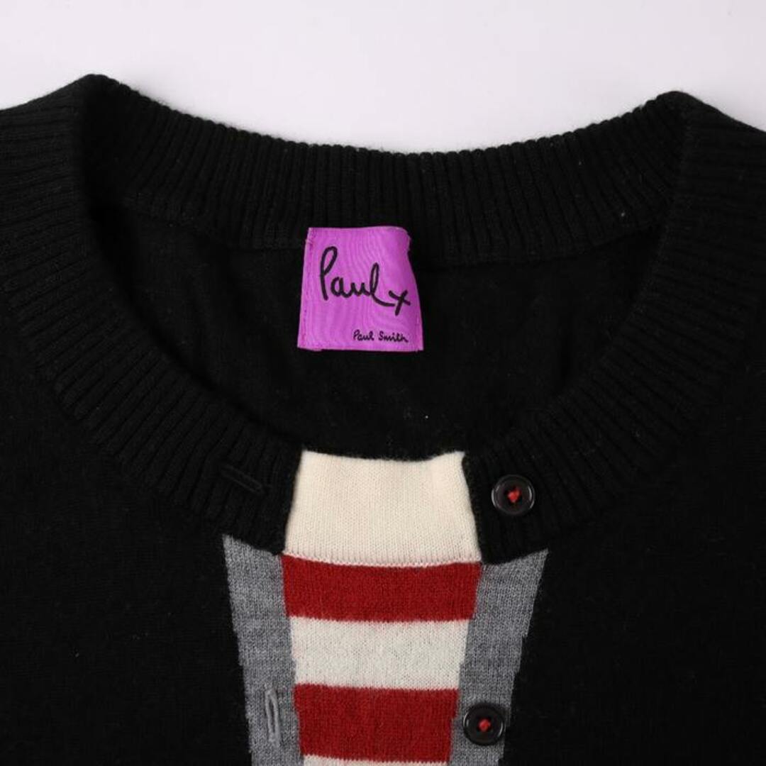 ポールスミス プラス ニット 長袖 カーディガン風 プルオーバー トップス ウール100% レディース Mサイズ ブラック Paul Smith Paul+の通販 by ブランドリユースショップ「KBNET」|ラクマ ポールスミス Paul Smith 長袖 ウールカーディガン Mサイズ