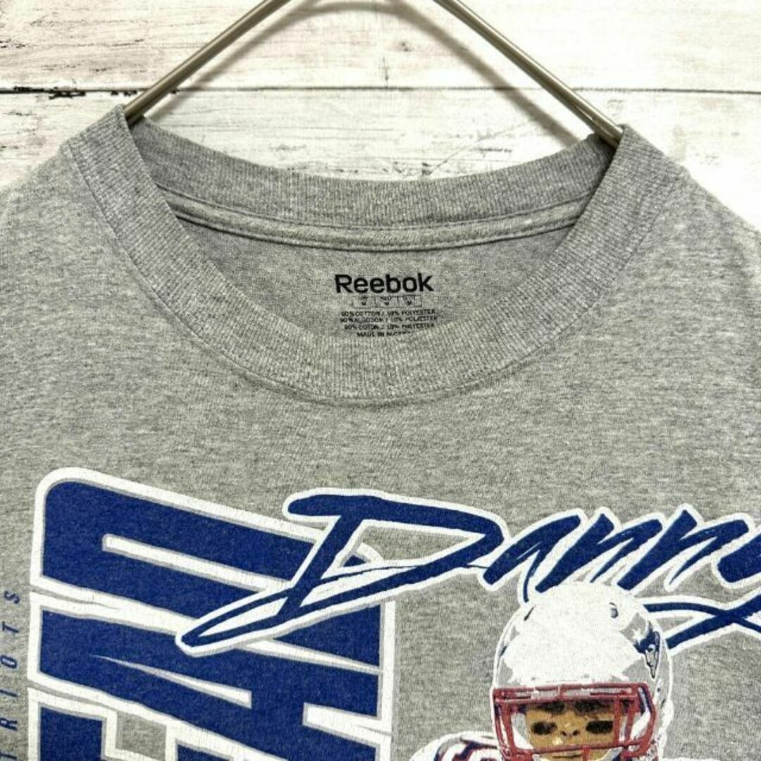 Reebok   L リーボック 半袖Tシャツ NFLペイトリオッツ ダニー