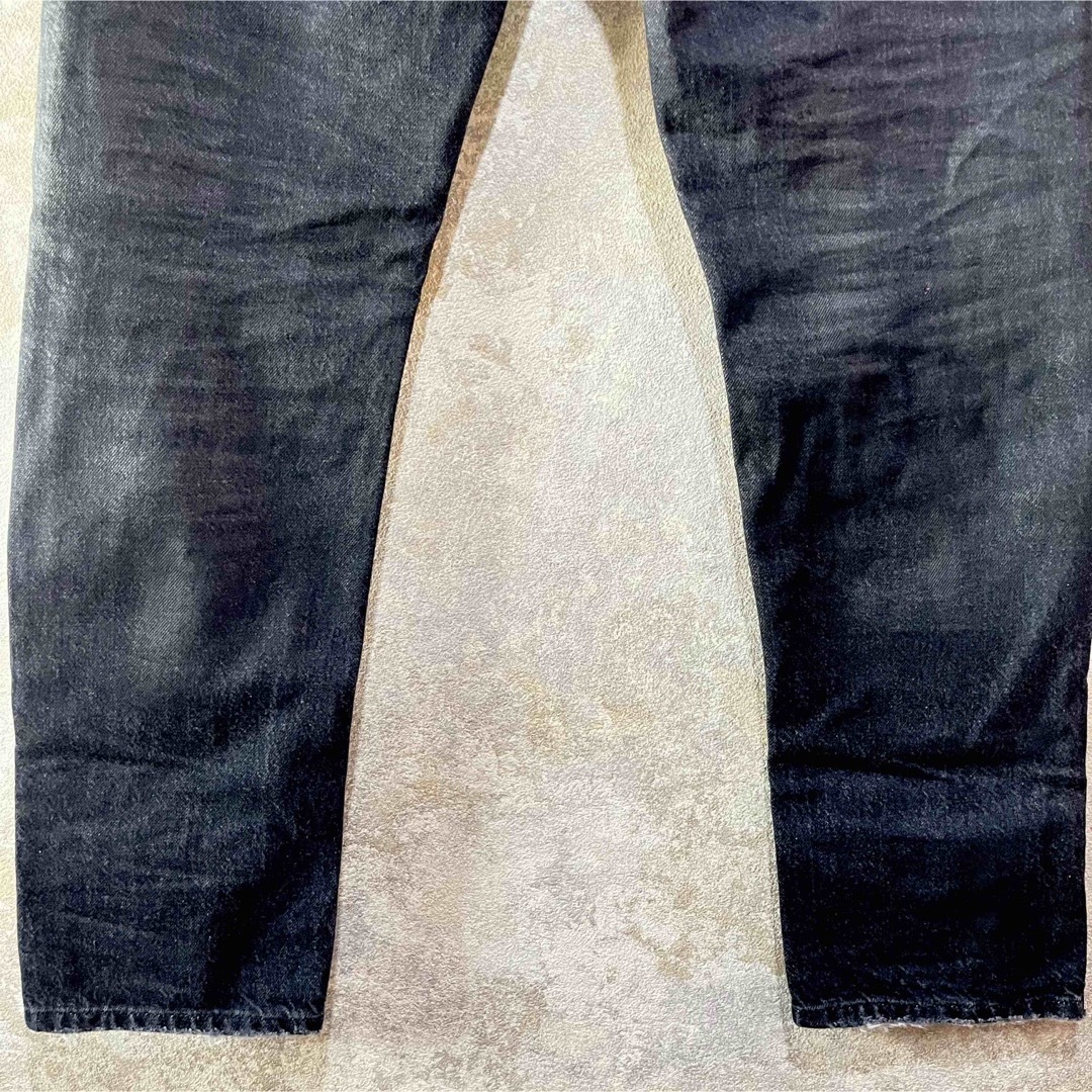 DIESEL BLACK GOLD(ディーゼルブラックゴールド)のDIESEL BLACK GOLD ディーゼル コーティング ダメージ デニム メンズのパンツ(デニム/ジーンズ)の商品写真