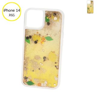 ケイトスペードニューヨーク(kate spade new york)のケイトスペード KATE SPADE iPhoneケース レモン グリッター  iPhone14ケース スマホケース クリアケース 2023年秋冬新作 KC120 0015 (iPhoneケース)