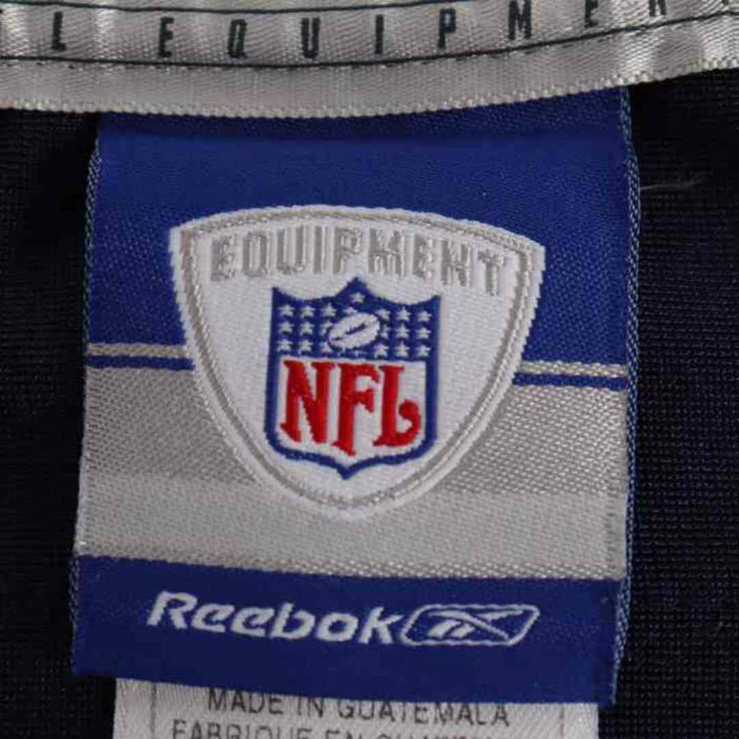 Reebok(リーボック)のリーボック Tシャツ アメフトユニフォーム NFL ペイトリオッツ #54 ゲームシャツ 大きいサイズ US古着 メンズ Lサイズ ネイビー Reebok メンズのトップス(Tシャツ/カットソー(半袖/袖なし))の商品写真