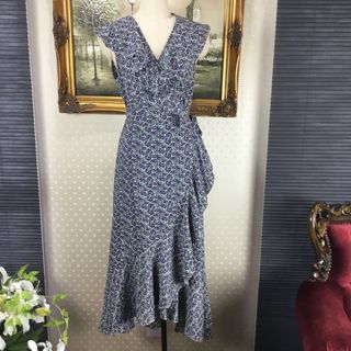 テッドベイカー(TED BAKER)の新品☆ MAX STUDIO サイズM(251B】(ロングワンピース/マキシワンピース)