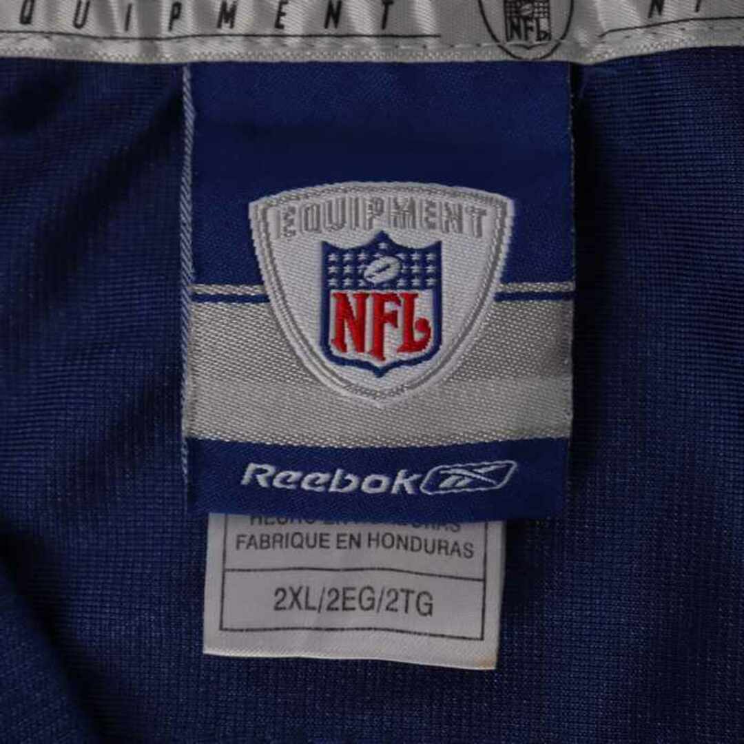 Reebok(リーボック)のリーボック Tシャツ アメフト ユニフォーム NFL ジャイアンツ #17 ゲームシャツ 大きいサイズ US古着  メンズ XXLサイズ ブルー Reebok メンズのトップス(Tシャツ/カットソー(半袖/袖なし))の商品写真