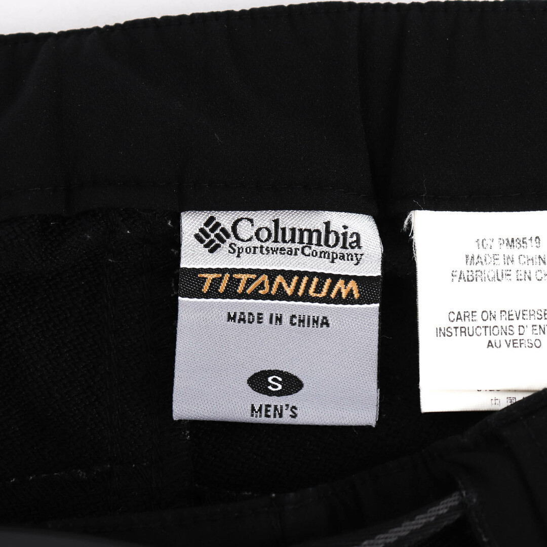 コロンビア スコッツブラフパンツ ロングパンツ TITANIUM 無地 ボトムス アウトドア 黒 メンズ Sサイズ ブラック Columbia 1