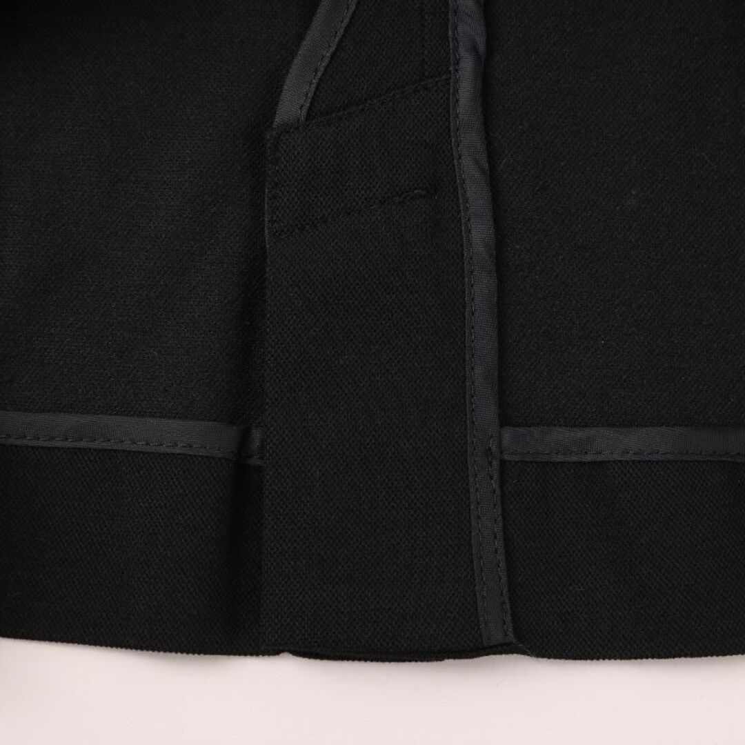 ef-de(エフデ)のエフデ テーラードジャケット ブルゾン 7分袖 シンプル 無地 アウター 黒 レディース 9サイズ ブラック ef-de レディースのジャケット/アウター(テーラードジャケット)の商品写真
