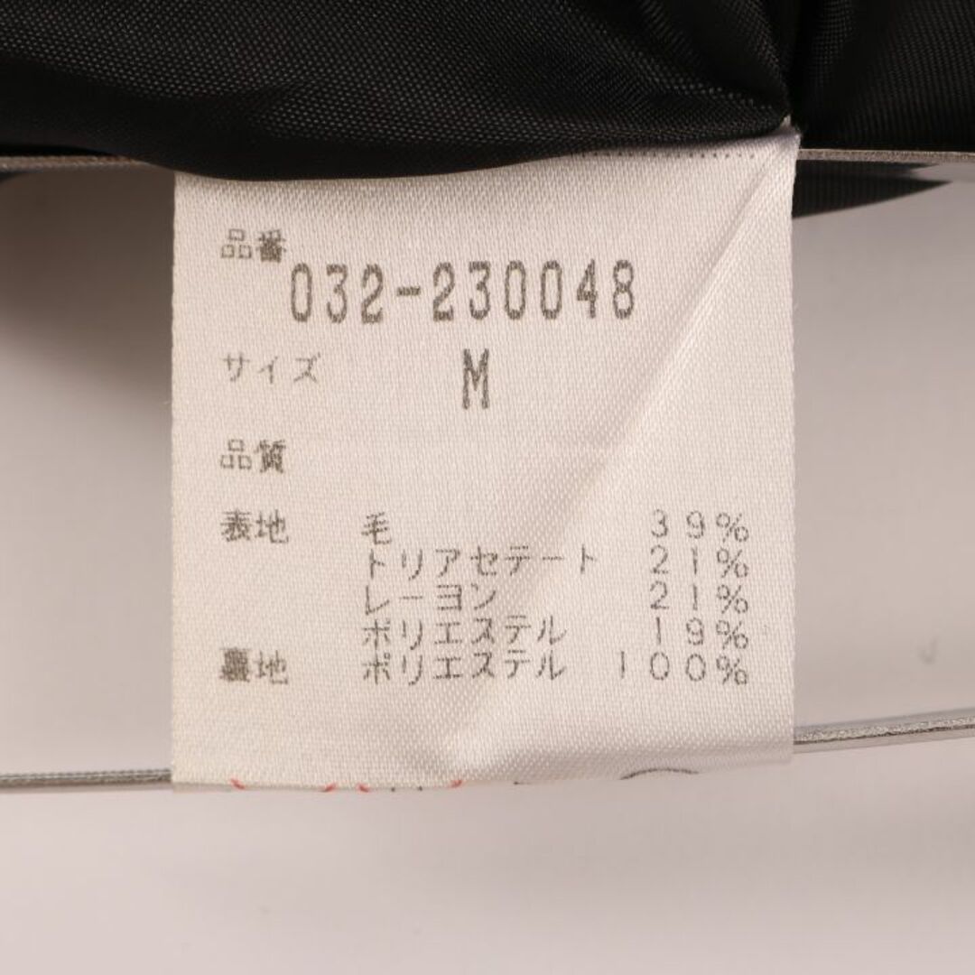 PRIVATE LABEL(プライベートレーベル)のプライベートレーベル ロングパンツ ストライプ ウール混 ボトムス 日本製 黒 レディース Mサイズ ブラック PRIVATE LABEL レディースのパンツ(その他)の商品写真