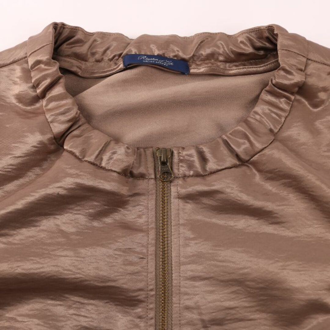 UNITED ARROWS - ユナイテッドアローズ ノーカラージャケット ブルゾン