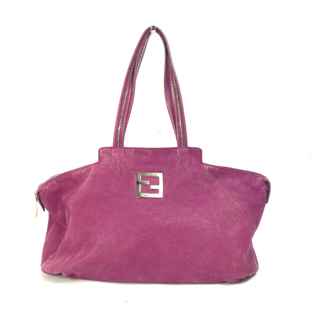 FENDI - フェンディ FENDI チェーン ロゴ カバン トートバッグ 肩掛け