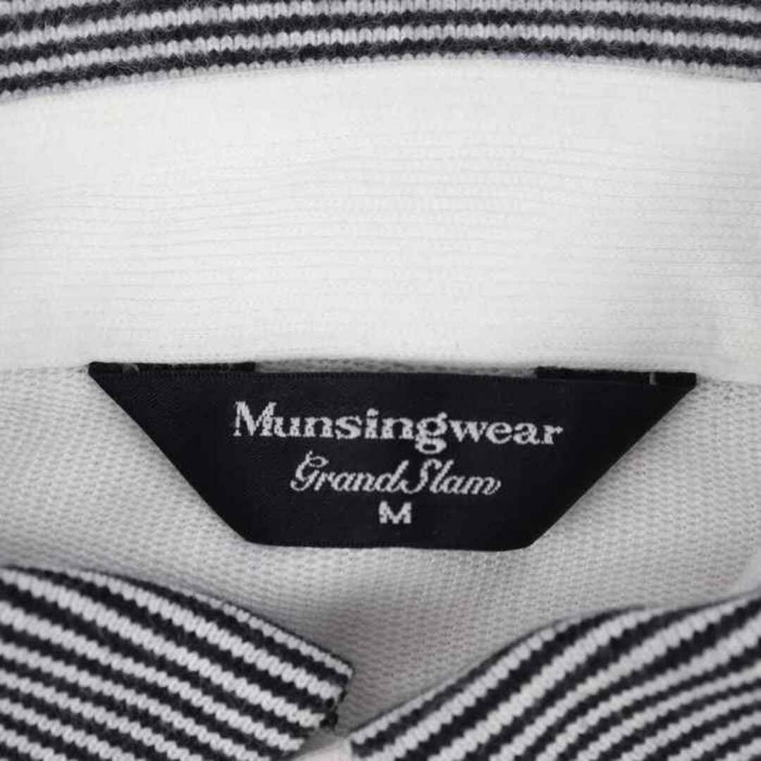 Munsingwear - マンシングウェア 長袖ポロシャツ 胸ロゴ グランド