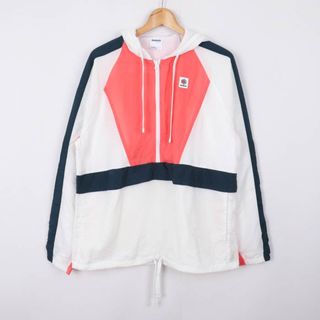 リーボック(Reebok)のリーボック 長袖パーカー プルオーバー アノラック アウトドアウェア トップス レディース Lサイズ マルチカラー Reebok(パーカー)