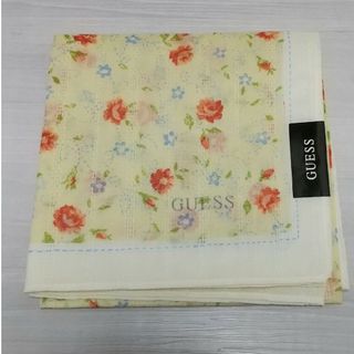 ゲス(GUESS)の新品 GUESS ゲス 花柄 ハンカチ(ハンカチ)