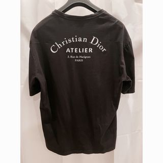 クリスチャン　ディオール　Christian　Dior　Ｔシャツ　ロゴ　白　黒