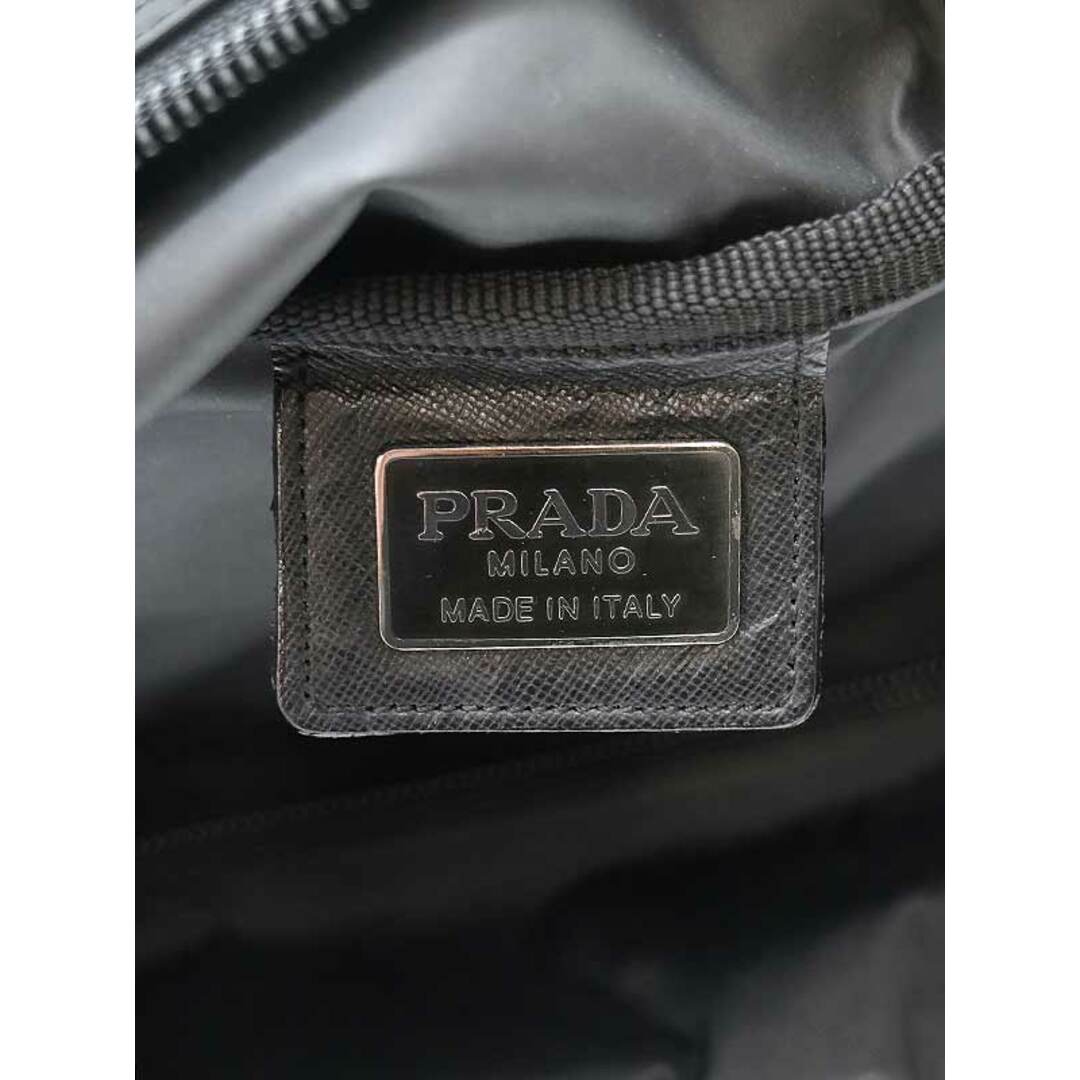 PRADA プラダ ロゴプレート ナイロンボストンバッグ