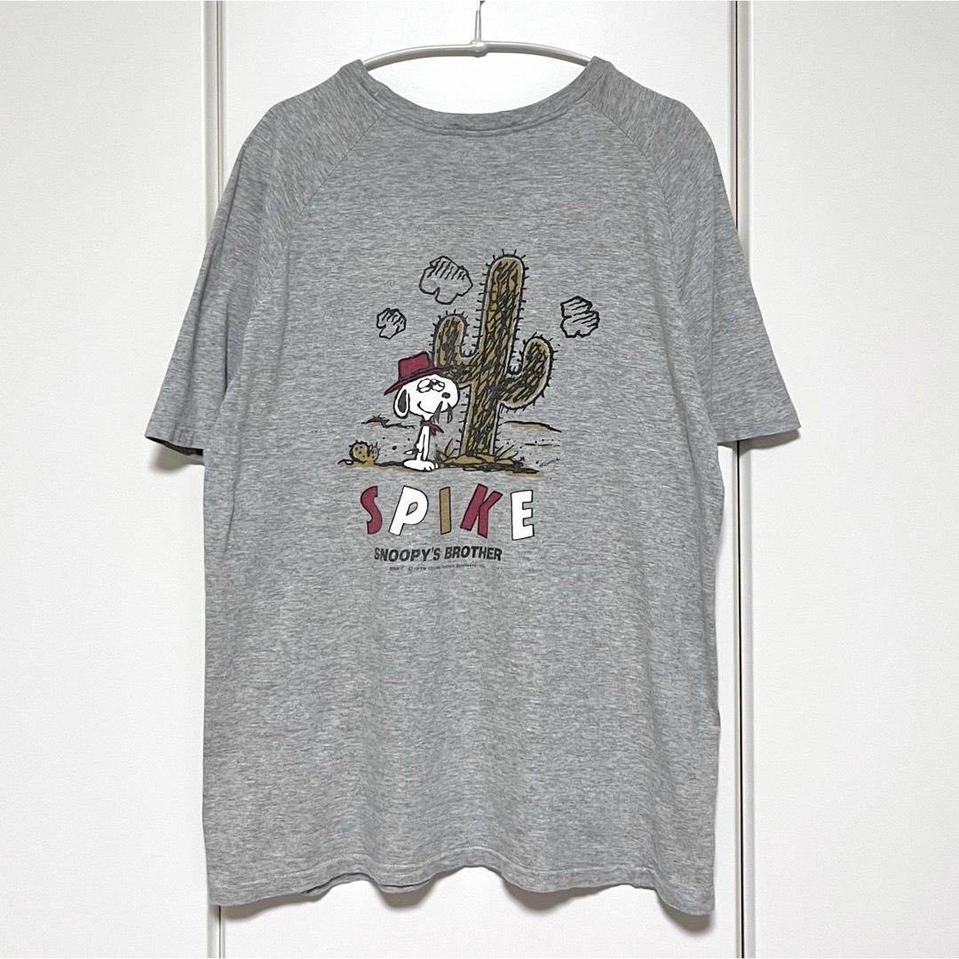 PEANUTS(ピーナッツ)の【Vintage】80's PEANUTS ラグランTシャツ メンズのトップス(Tシャツ/カットソー(半袖/袖なし))の商品写真