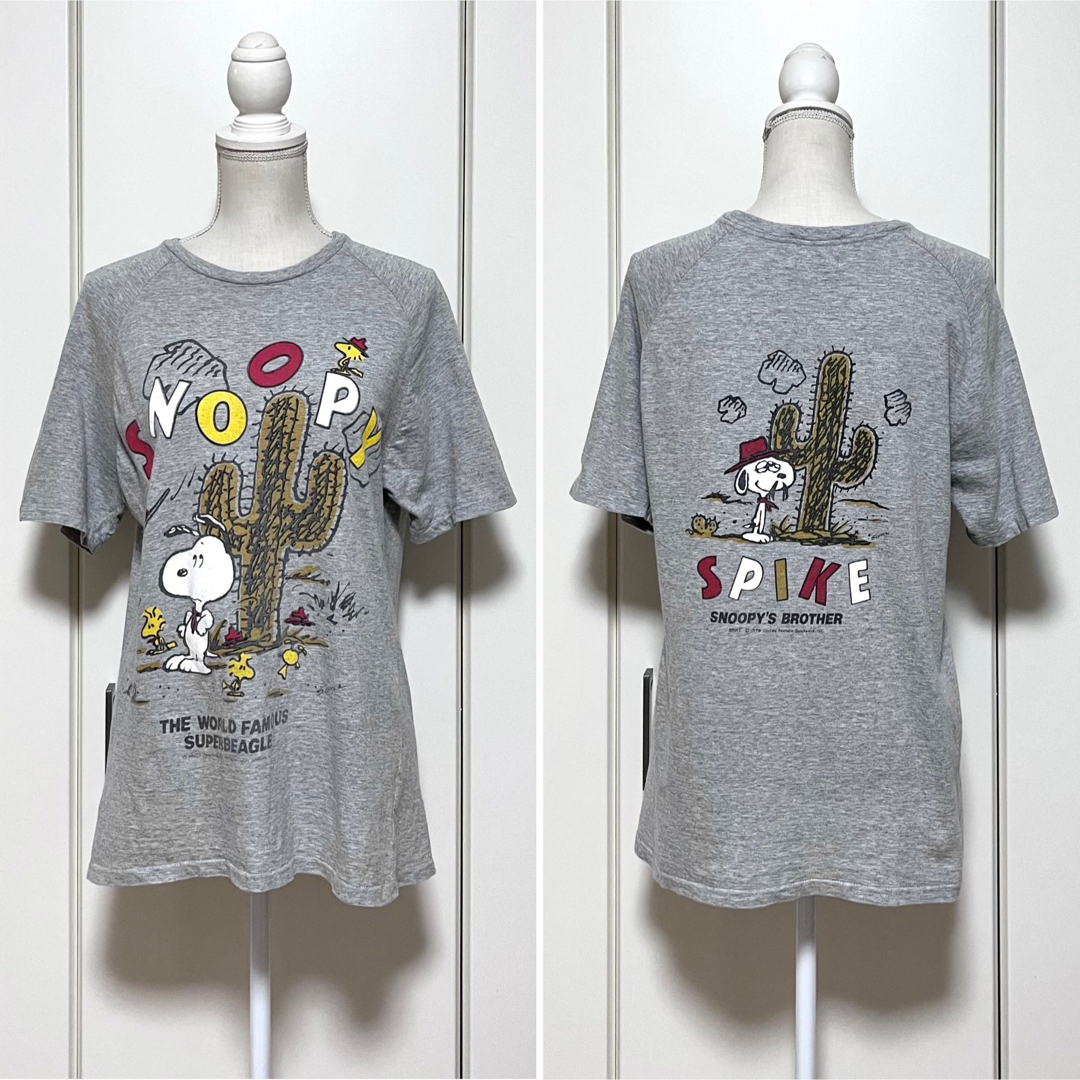 PEANUTS(ピーナッツ)の【Vintage】80's PEANUTS ラグランTシャツ メンズのトップス(Tシャツ/カットソー(半袖/袖なし))の商品写真