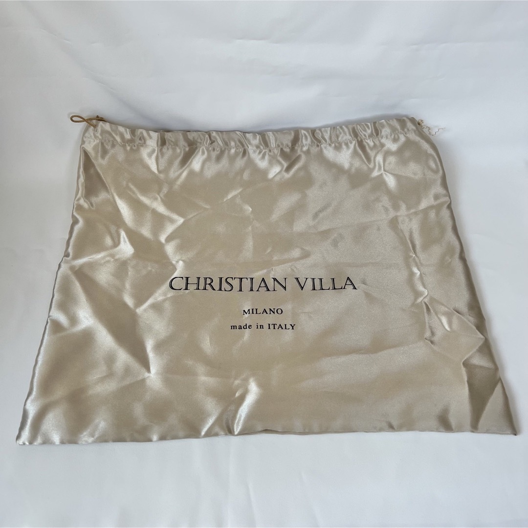 CHRISTIAN VILLA(クリスチャンヴィラ)のChristian villa クリスチャンヴィラ　ホソハンドルミツクチトート レディースのバッグ(ショルダーバッグ)の商品写真