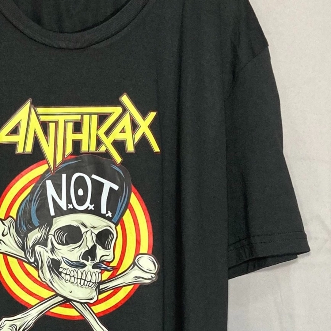 MUSIC TEE(ミュージックティー)の【24時間以内に発送】ANTHRAX Tシャツ メンズのトップス(Tシャツ/カットソー(半袖/袖なし))の商品写真