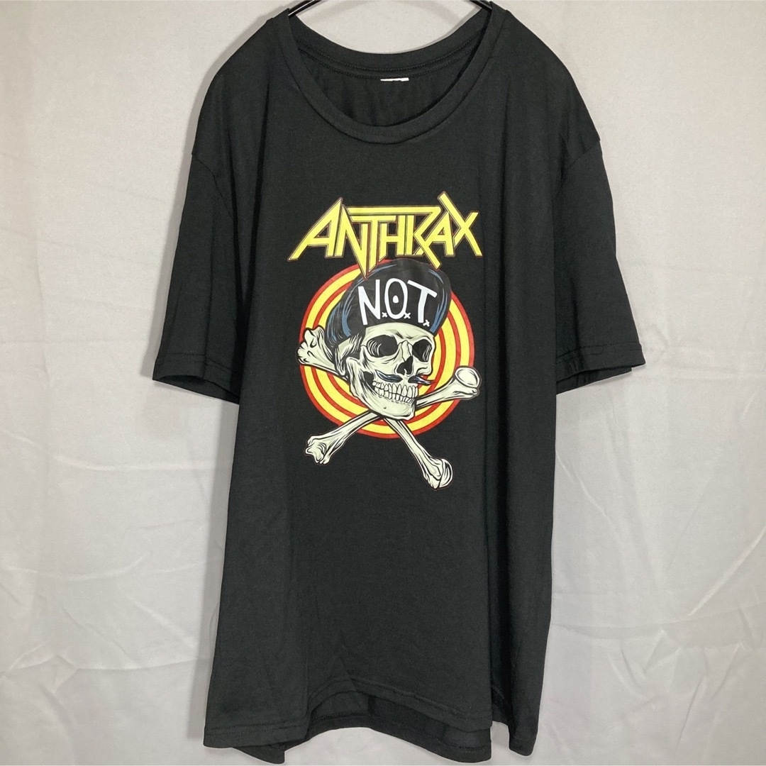 MUSIC TEE(ミュージックティー)の【24時間以内に発送】ANTHRAX Tシャツ メンズのトップス(Tシャツ/カットソー(半袖/袖なし))の商品写真