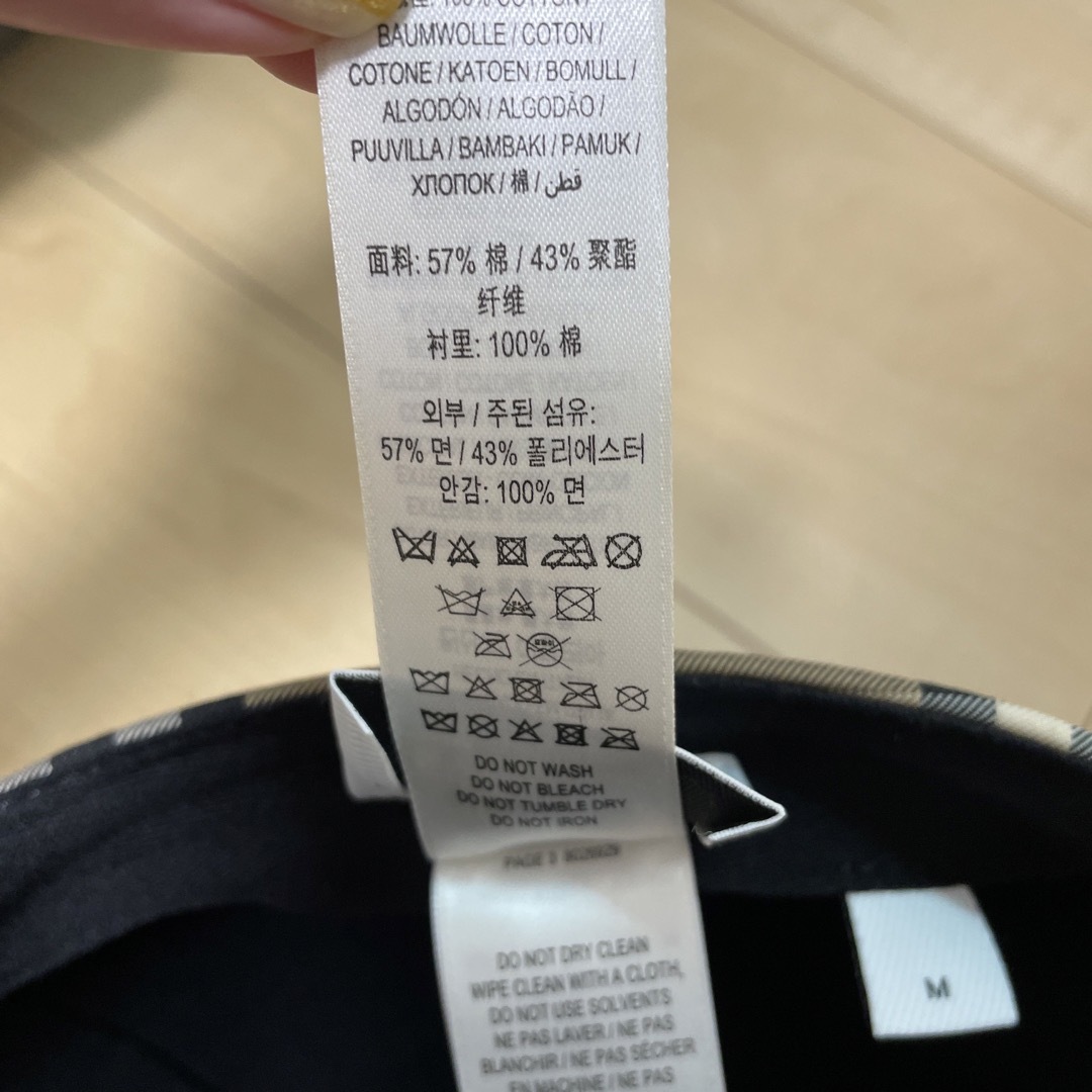 BURBERRY(バーバリー)のayayan様専用BURBERRY ベースボールキャップ  レディースの帽子(キャップ)の商品写真