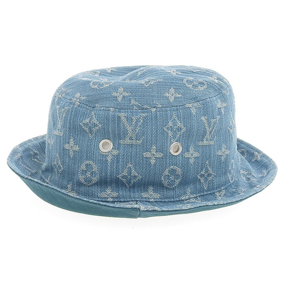LOUIS VUITTON ルイヴィトン シャポーモノグラムデニム ハット 58 - 帽子 LOUIS VUITTON ルイヴィトン シャポーモノグラムデニム ハット 58 - 帽子