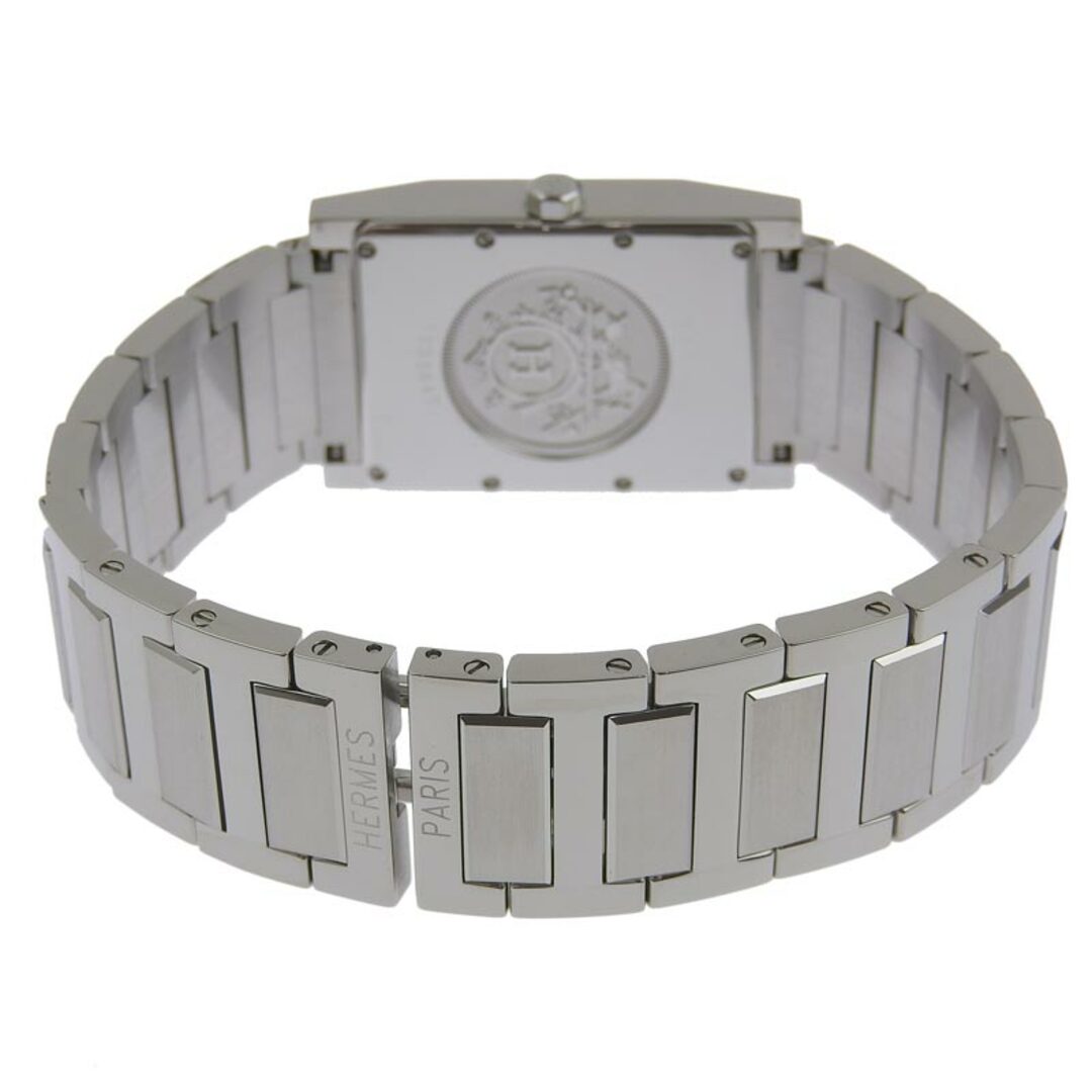 Hermes(エルメス)のエルメス HERMES タンデム メンズ クォーツ 腕時計 SS ブラック文字盤 TA1.710 中古 新入荷 HE0902 メンズの時計(腕時計(アナログ))の商品写真