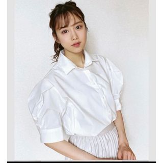 スナイデル(SNIDEL)のSNSセレクトショップパフスリーブブラウス新品(シャツ/ブラウス(半袖/袖なし))