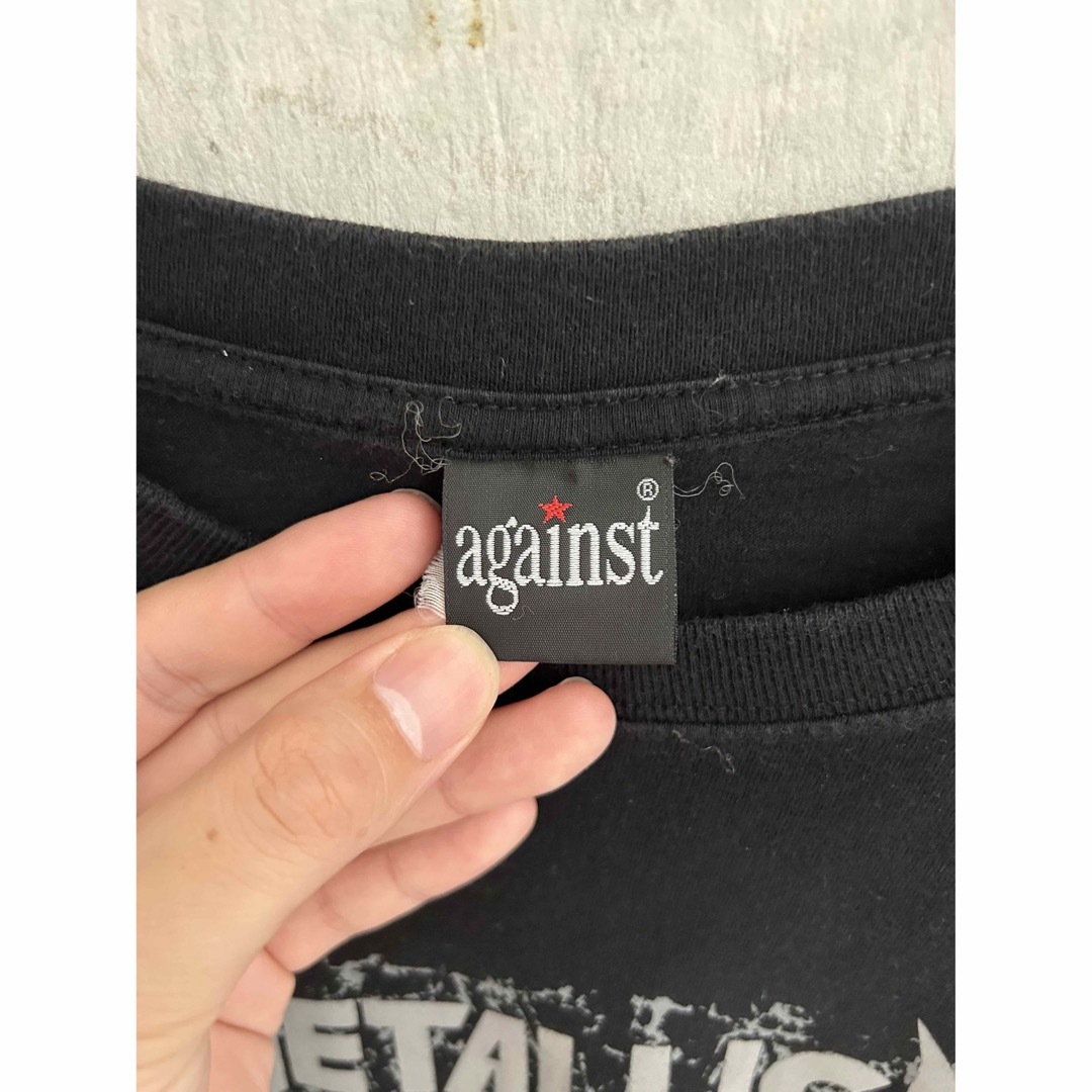 AGAINST(アゲインスト)のメタリカ×ガンズアンドローゼス ツアーTシャツ Mサイズ相当 ワンオクTAKA メンズのトップス(Tシャツ/カットソー(半袖/袖なし))の商品写真