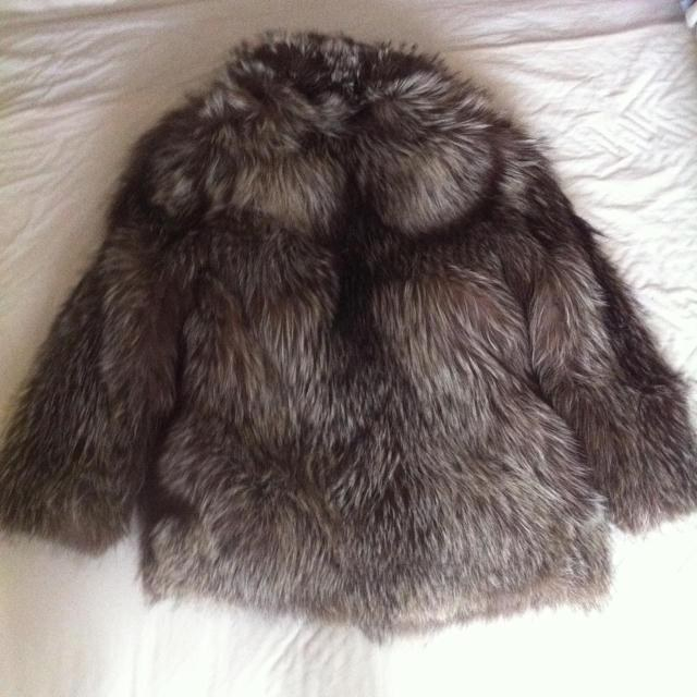 ヴィンテージ 高級FOXファーコート☆ レディースのジャケット/アウター(毛皮/ファーコート)の商品写真