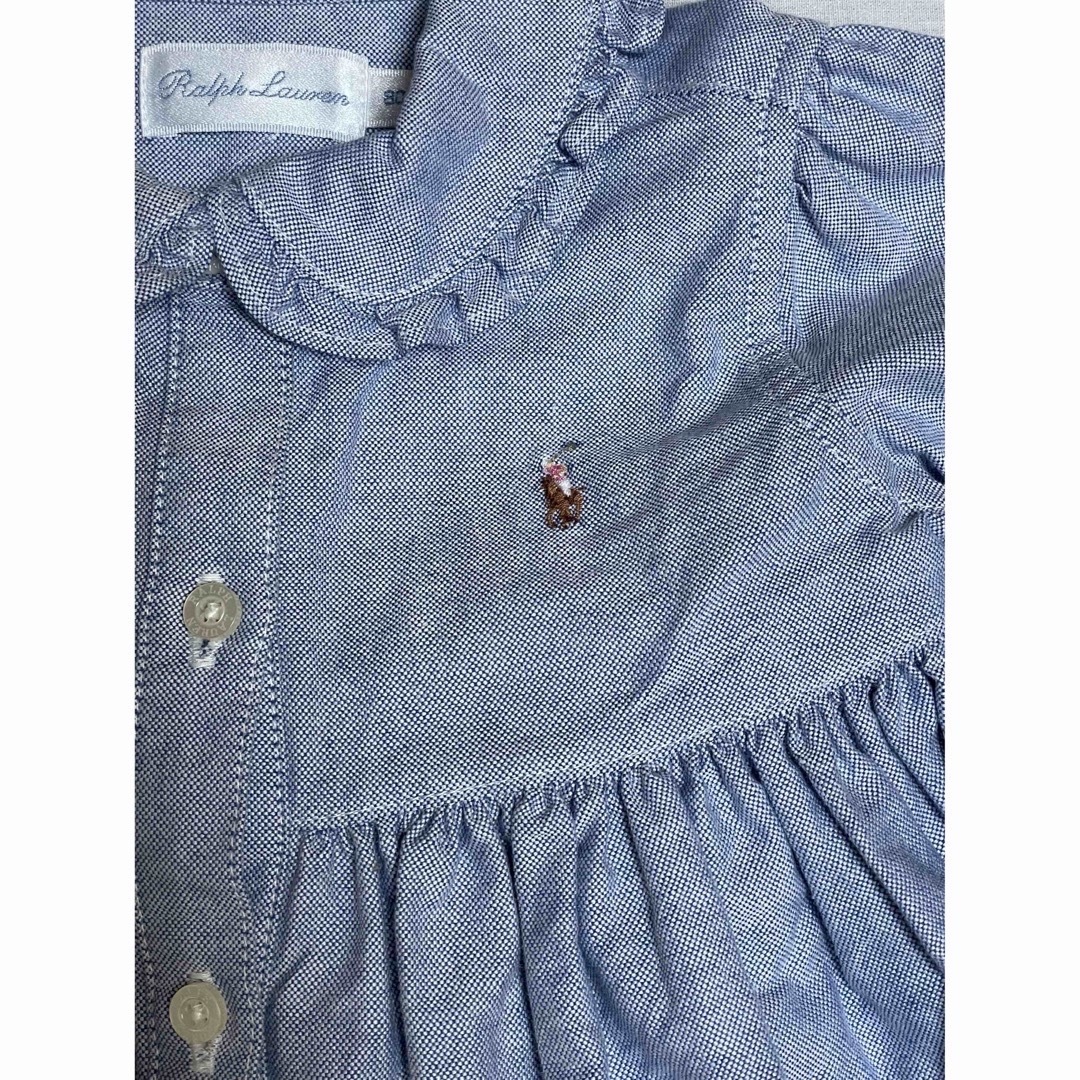 POLO RALPH LAUREN(ポロラルフローレン)のラルフローレン　ワンピース　80サイズ キッズ/ベビー/マタニティのベビー服(~85cm)(ワンピース)の商品写真