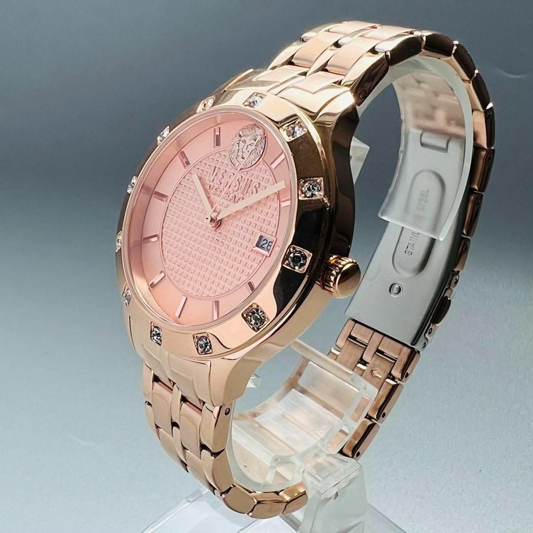 VERSACE - ヴェルサス ヴェルサーチ 腕時計 新品 ローズゴールド