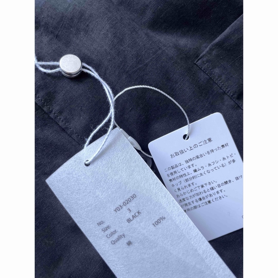 COMOLI(コモリ)のCOMOLI 本店限定 カディコモリシャツ 黒 3 メンズのトップス(シャツ)の商品写真