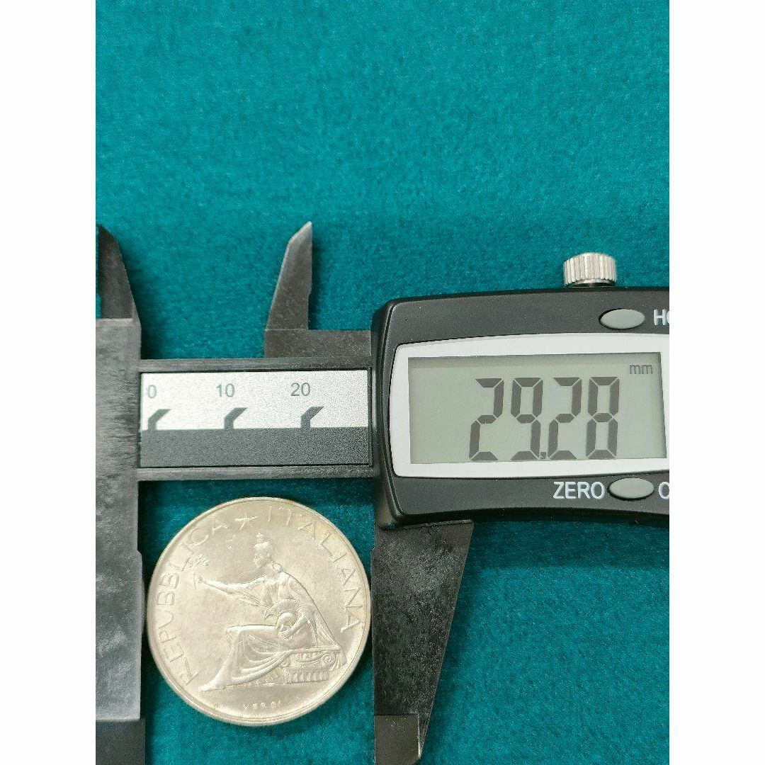 匿名配送 イタリア イタリア統一100周年記念 銀貨 500リラ コイン 海外 エンタメ/ホビーの美術品/アンティーク(貨幣)の商品写真