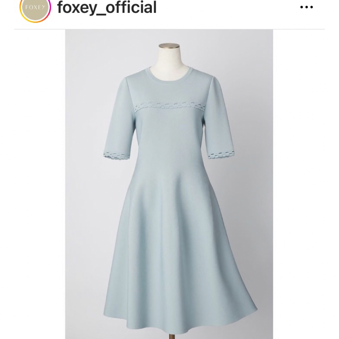 FOXEY(フォクシー)のフォクシー　ワンピース　Torte レディースのワンピース(ひざ丈ワンピース)の商品写真