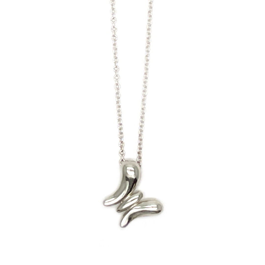 Tiffany & Co. TIFFANY&Co. バタフライ ネックレス SVの通販 by