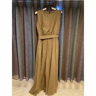 トゥモローランド(TOMORROWLAND)のrei. Linen Dress リネンマキシワンピース(ロングワンピース/マキシワンピース)