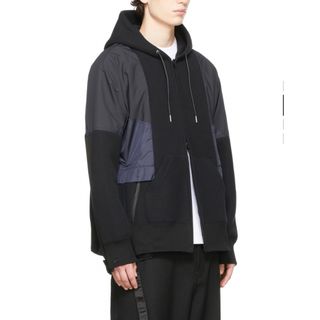 SACAI フーディー　パーカー　MA1