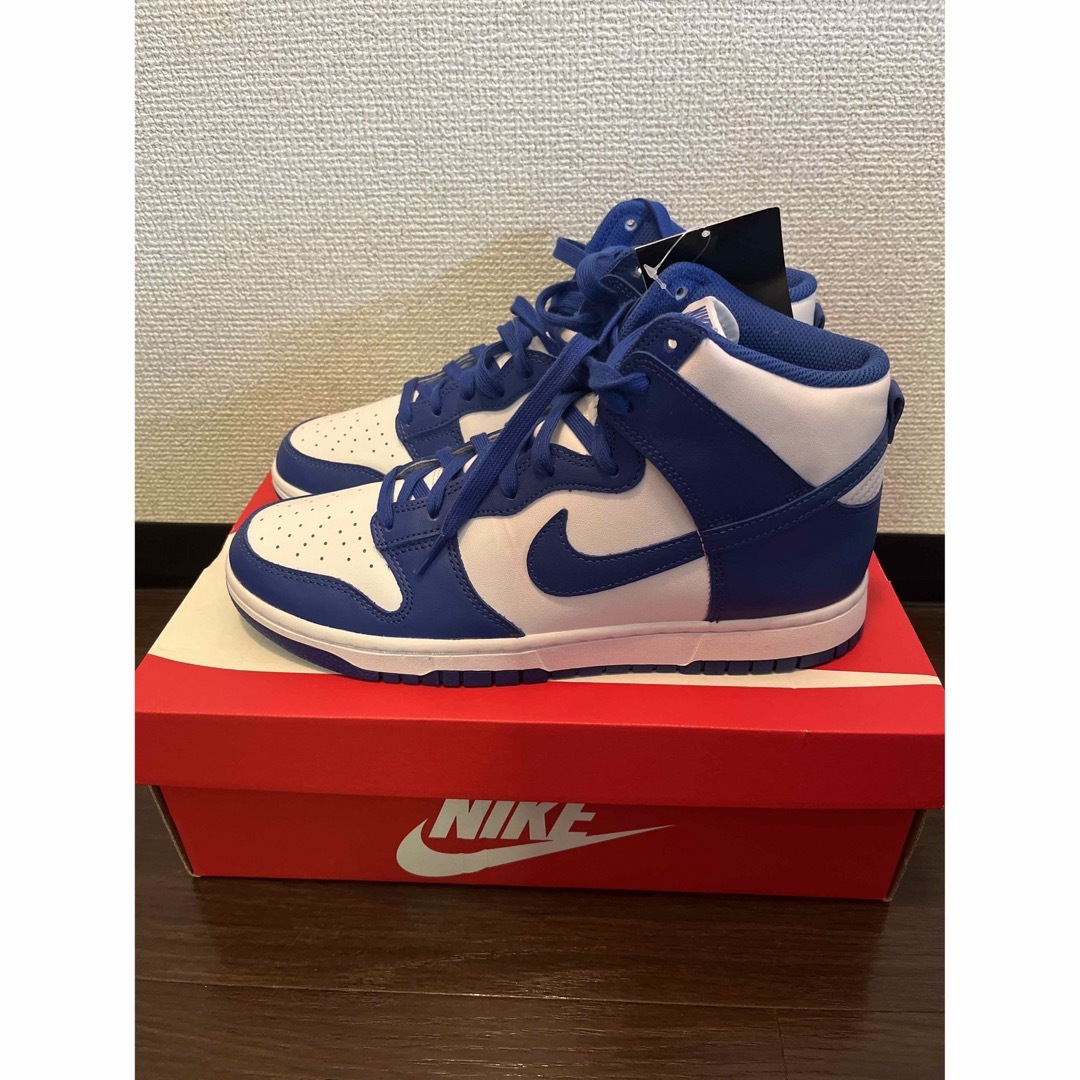 NIKE(ナイキ)のNIKE DUNK HI RETRO ゲームロイヤル　ダンク　ナイキ メンズの靴/シューズ(スニーカー)の商品写真