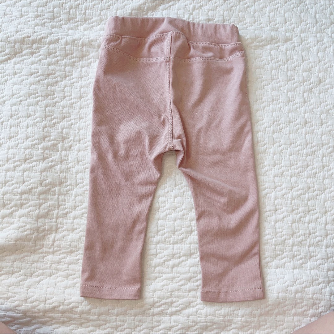 MUJI (無印良品)(ムジルシリョウヒン)のズボン𖧷80𖧷無印 キッズ/ベビー/マタニティのベビー服(~85cm)(パンツ)の商品写真