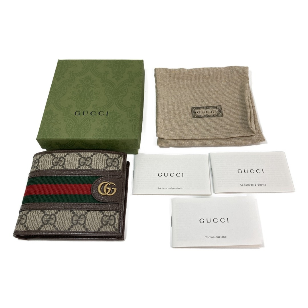 Gucci(グッチ)の◎◎GUCCI グッチ 二つ折り財布 オフィディア GGスプリーム 箱・布袋付 597609 メンズのファッション小物(折り財布)の商品写真