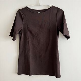 ユニクロ(UNIQLO)のUNIQLO ユニクロ カットソー(カットソー(半袖/袖なし))