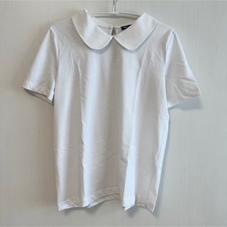 ザラ(ZARA)のZARA ザラ 襟 デザイン カットソー (カットソー(半袖/袖なし))